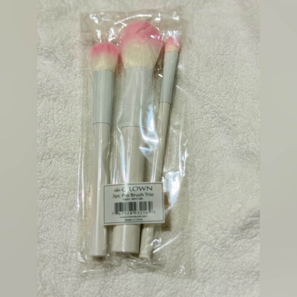 Crown 3pc Pro Brush Trio